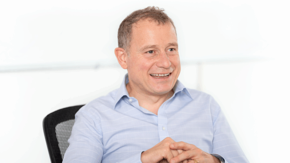 Headshot of CEO Mark Eastham